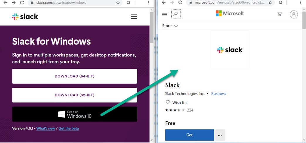 windows install slack