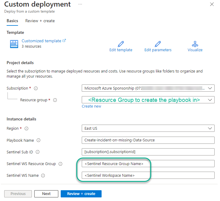 A screenshot of a custom deployment

Description automatically generated